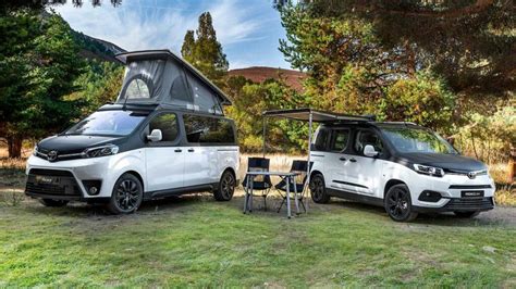 Toyota Proace Campers to Bring a Touch of Modernity to Van Camping from $45,900