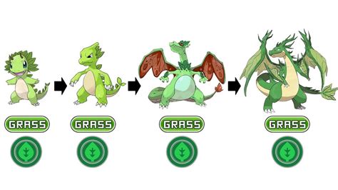 All Starter Pokemon Evolutions Type Swap Pokemon Type