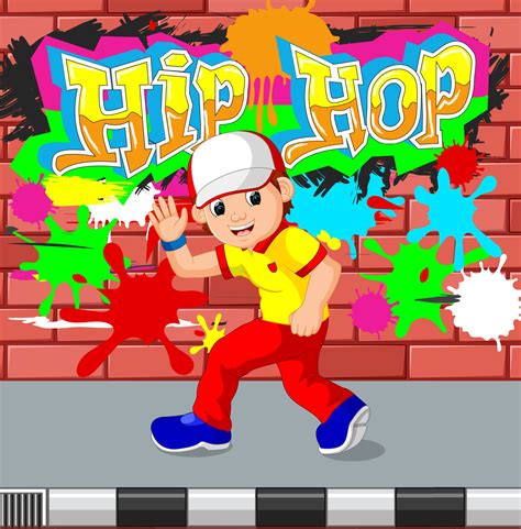 kids dancing hip hop 8657957 Vector Art at Vecteezy