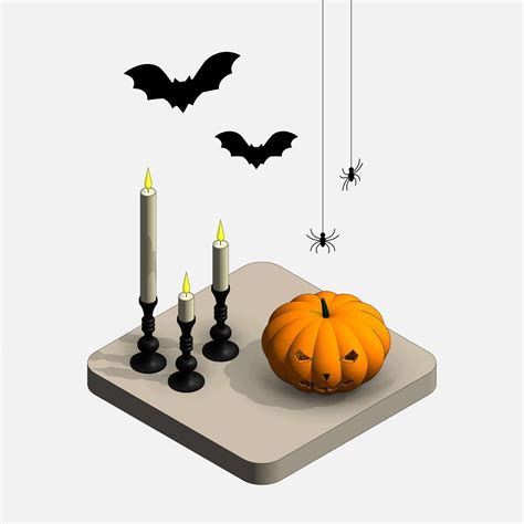 Halloween Decorations Families for Revit | RD Studio