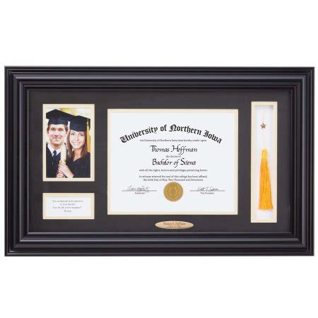 Wood Picture Frame - Walmart.com | High school graduation party decorations, Graduation frame ...