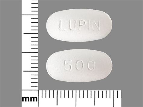 Pill Finder: LUPIN 500 White Elliptical / Oval - Medicine.com