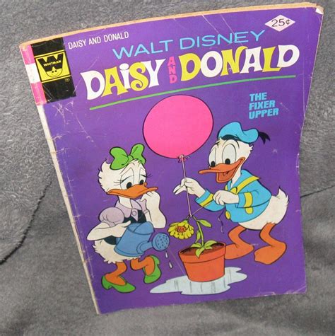 Vintage Comic Book Whitman Walt Disney Daisy & Donald the | Etsy