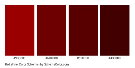 Red Wine Color Scheme » Monochromatic » SchemeColor.com