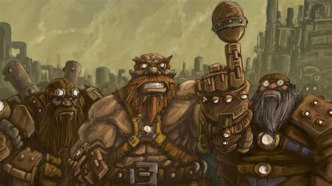 ArtStation - Gears of Dwarf - 2D Team Project