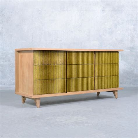 1960s Organic Modern Walnut Chest of Drawers For Sale at 1stDibs