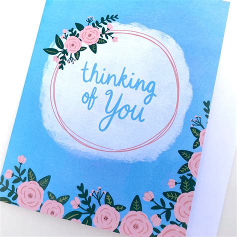 Thinking of You Card Sympathy Card Condolence Card Death - Etsy