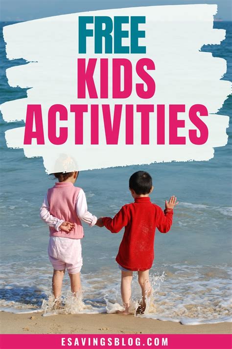 Fun Free Kids Activities You'll Actually Enjoy! - Esavingsblog