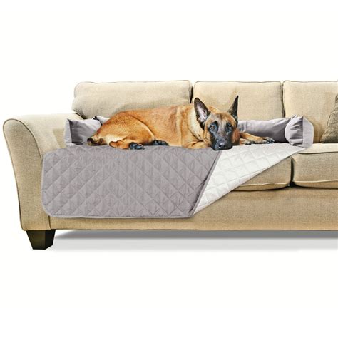 FurHaven Pet Furniture Cover | Sofa Buddy Reversible Furniture Cover Protector Pet Bed for Dogs ...