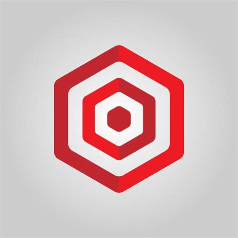 hexagon logo vector 20203030 Vector Art at Vecteezy