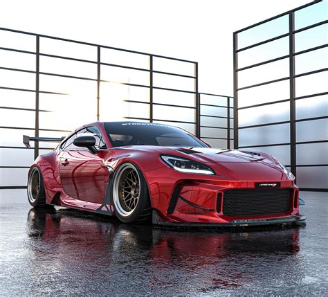 Check Out the Full BRZ and GR86 Widebody Kit by StreetHunter Designs ...