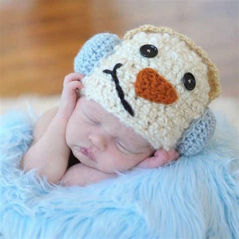 Snowman Crochet Hat PDF Pattern - Etsy