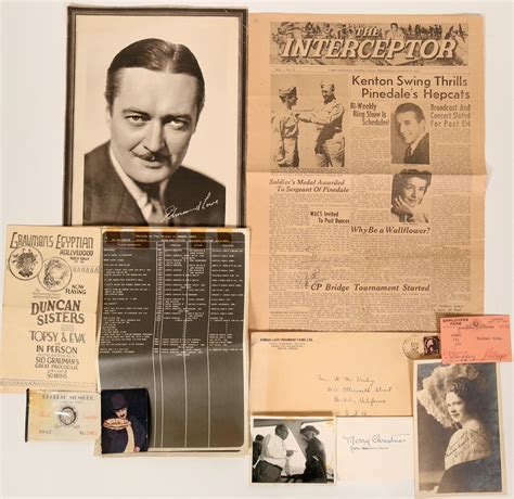 Rare Hollywood Memorabilia (118874)