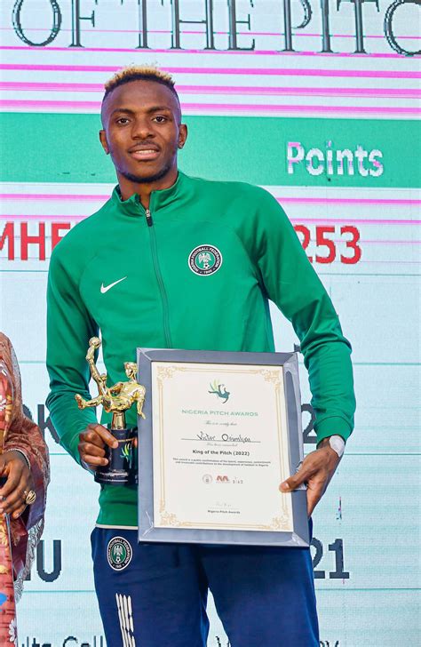 Osimhen, Oshoala Lead Winners At 9th Nigeria Pitch Awards