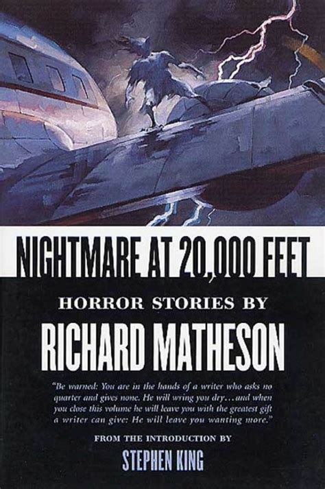 Nightmare At 20,000 Feet | Richard Matheson | Macmillan