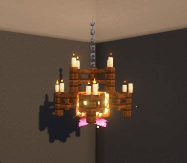 20 Minecraft Chandelier Design Ideas