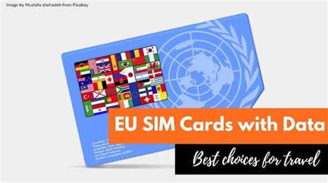 Best Europe Sim Cards: Top Data Sims For Travelling Mobile Network Operator, Backpack Accessory ...