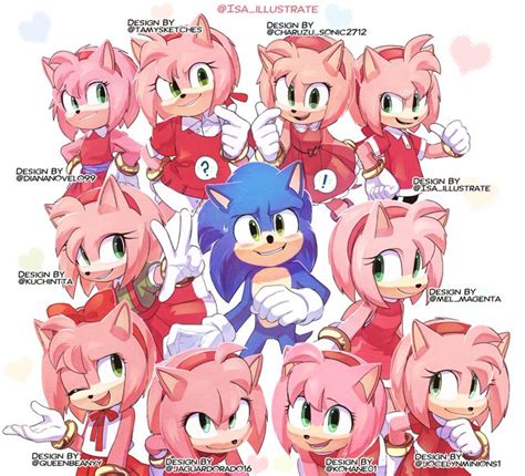 hi guys can you pick a design for movie amy rose in sonic movie 3 : r ...