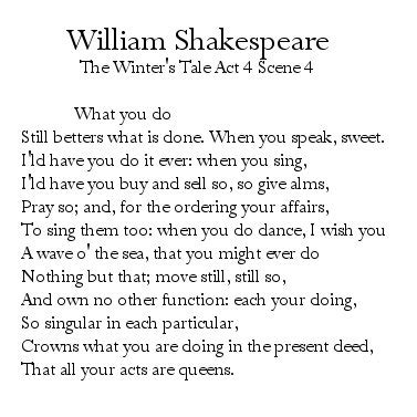 Iambic pentameter Poems