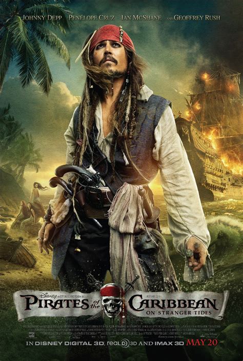 PIRATES OF THE CARIBBEAN: ON STRANGER TIDES Movie Poster | Collider