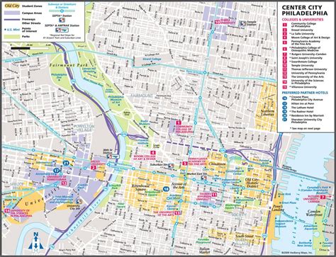 Printable Map Of Philadelphia Attractions - Printable Maps