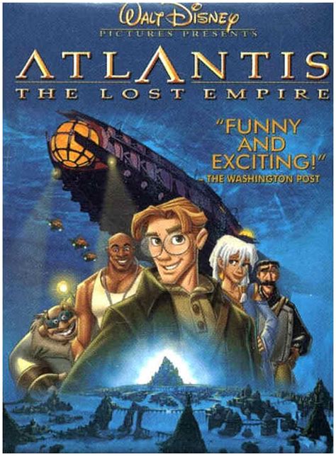 Animated Film Reviews: Atlantis: The Lost Empire (2001) - A Disney Movie Gambling on Something ...