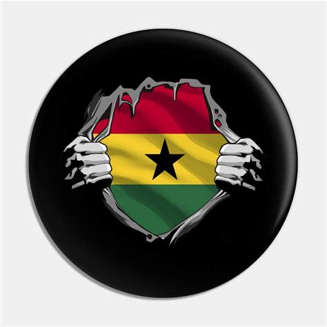 Two Hands Ripping Revealing Flag of Ghana by bramcrye | Ghana flag ...