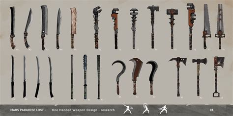 The Technomancer: One Handed Weapon Design by Alexandre Chaudret : r ...