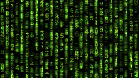 Scrolling Numbers - Matrix Style Animation Stock Footage Video 7545847 - Shutterstock