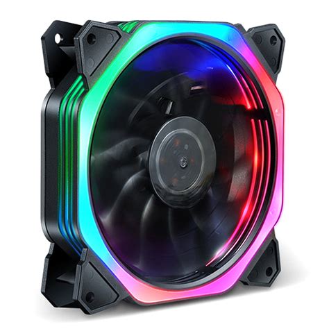 RGB Cube Cooling Fans Computer Power Supply Cooler Fan Case Chassis 12V 120mm - Walmart.com