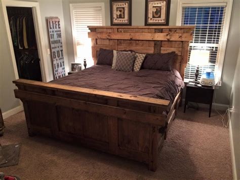 Ana White | King Farmhouse Bed Frame - DIY Projects