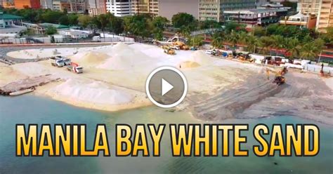 White Sand at Manila Bay Latest Aerial Update as of April 2021