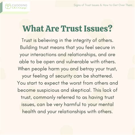 13 Signs of Trust Issues & How to Trust Again