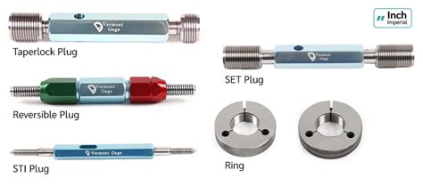 Inch Thread Gage thread plug and ring gage for work inspection
