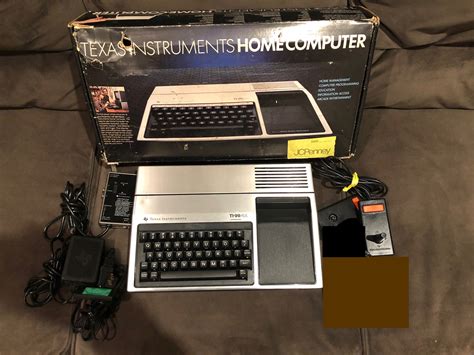 SOLD: TI-99/4A Boxed Computer Bundle TESTED - Buy, Sell, and Trade ...