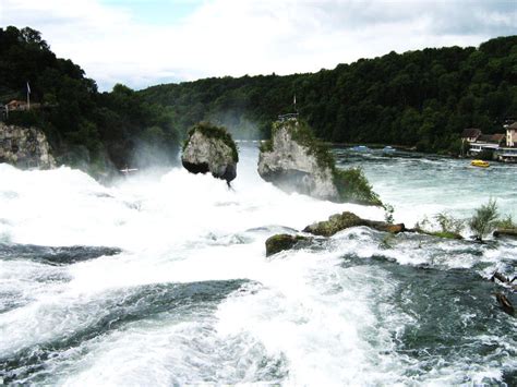 Schaffhausen waterfall by EasyCom on DeviantArt