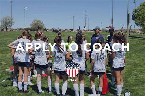 Apply to Coach | AYSO United Utah