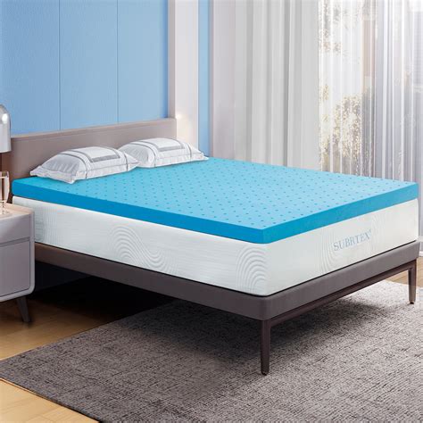 Slumber Solutions 4'' Gel Memory Foam Mattress Topper, 58% OFF