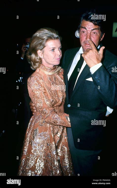 Dean Martin and wife Jeanne Martin, circa 1967. File Reference #1023 ...