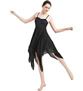 Amazon.com: ODASDO Women Lyrical Modern Contemporary Dance Costume ...