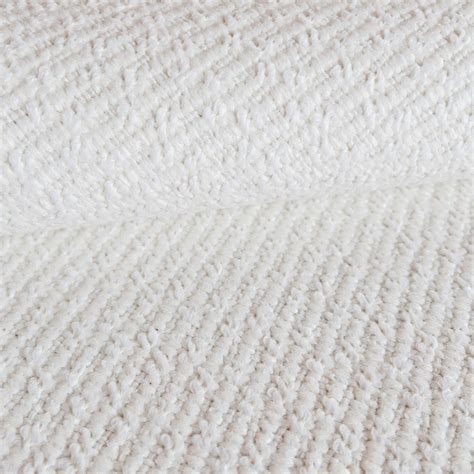 White Textured Upholstery Fabric by the Yard Cream Textured - Etsy