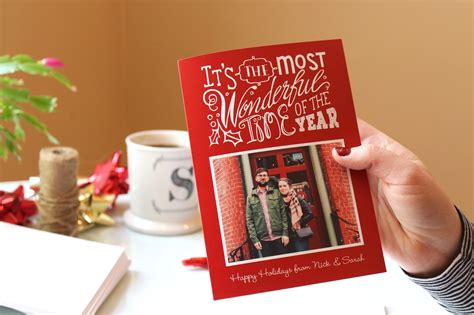 Staples Holiday Cards & Gifts | Sarah & Nick