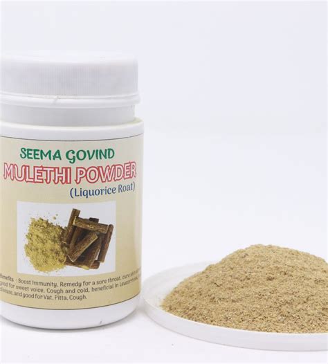 Mulethi powder 100gm brand seema govind