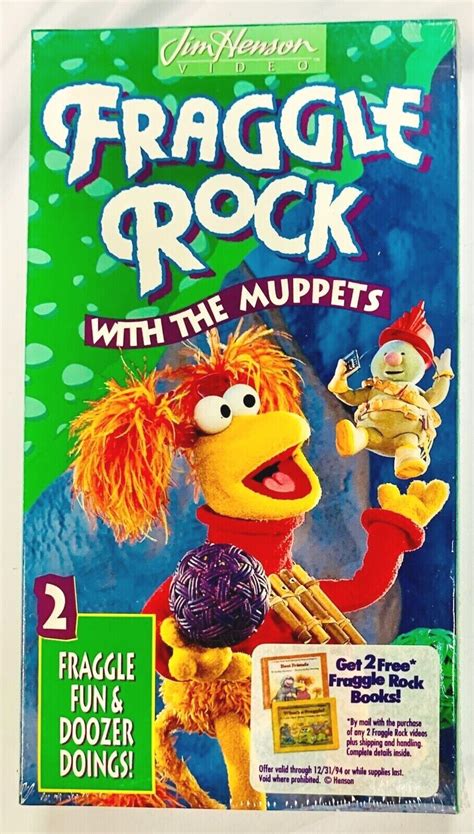 Jim Henson Fraggle Rock w/The Muppets #2 (VHS) Fraggle Fun & Doozer Doings! NEW 717951769039 | eBay