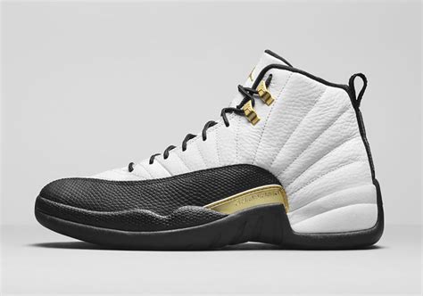 Air Jordan 12 Royalty White Black Metallic Gold Release Date | SneakerNews.com