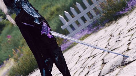 Mysterious Purple Dragon Blade 武器 - Skyrim Mod データベース MOD紹介・まとめサイト