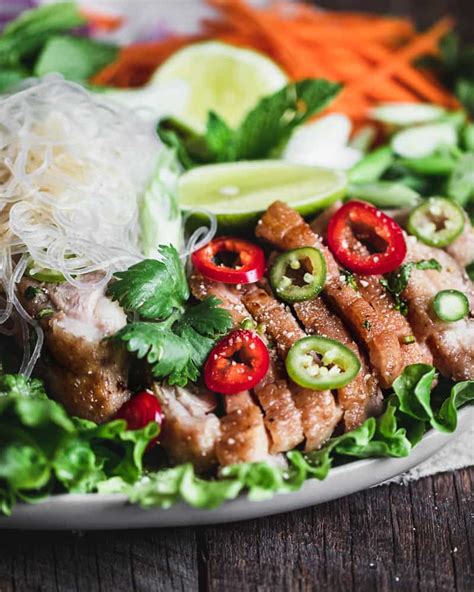 Spicy Thai Duck Salad - {date night at home}