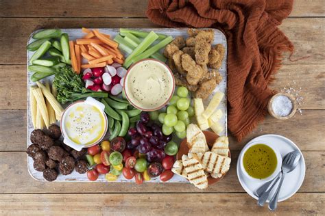 Afternoon Snack Platter with Dip - Fry Family Food ZA
