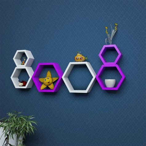 greenfurn Hexagon Wall Shelves at Rs 1700/set in Coimbatore | ID ...