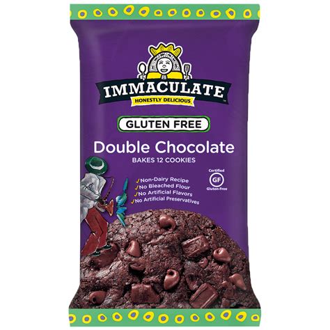 Gluten Free Double Chocolate Cookie Dough | Immaculate Baking Company Gluten Free Double Choc ...